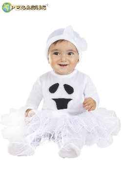 PICCOLA FANTASMA NEONATA DI HALLOWEEN